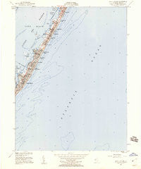 Beach Haven New Jersey Historical topographic map, 1:24000 scale, 7.5 X 7.5 Minute, Year 1951