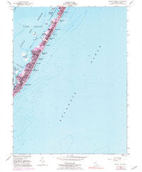 Beach Haven New Jersey Historical topographic map, 1:24000 scale, 7.5 X 7.5 Minute, Year 1951