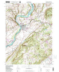 Belvidere New Jersey Historical topographic map, 1:24000 scale, 7.5 X 7.5 Minute, Year 1997