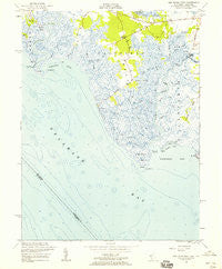 Ben Davis Point New Jersey Historical topographic map, 1:24000 scale, 7.5 X 7.5 Minute, Year 1956