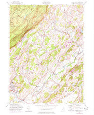 Branchville New Jersey Historical topographic map, 1:24000 scale, 7.5 X 7.5 Minute, Year 1954