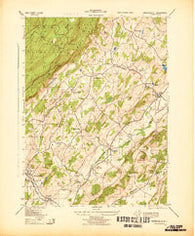 Branchville New Jersey Historical topographic map, 1:31680 scale, 7.5 X 7.5 Minute, Year 1943
