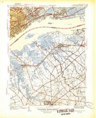 Bridgeport New Jersey Historical topographic map, 1:31680 scale, 7.5 X 7.5 Minute, Year 1944
