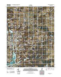 Bridgeton New Jersey Historical topographic map, 1:24000 scale, 7.5 X 7.5 Minute, Year 2011