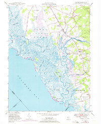 Canton New Jersey Historical topographic map, 1:24000 scale, 7.5 X 7.5 Minute, Year 1948