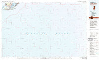 Cape May New Jersey Historical topographic map, 1:100000 scale, 30 X 60 Minute, Year 1981