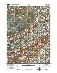 Chatham New Jersey Historical topographic map, 1:24000 scale, 7.5 X 7.5 Minute, Year 2011