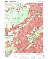 Chatham New Jersey Historical topographic map, 1:24000 scale, 7.5 X 7.5 Minute, Year 1995