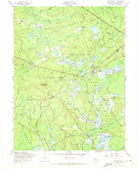 Chatsworth New Jersey Historical topographic map, 1:24000 scale, 7.5 X 7.5 Minute, Year 1957
