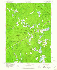 Chatsworth New Jersey Historical topographic map, 1:24000 scale, 7.5 X 7.5 Minute, Year 1957