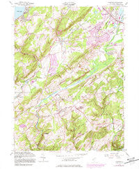 Chester New Jersey Historical topographic map, 1:24000 scale, 7.5 X 7.5 Minute, Year 1954