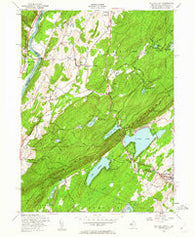 Culvers Gap New Jersey Historical topographic map, 1:24000 scale, 7.5 X 7.5 Minute, Year 1954