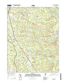 Dorothy New Jersey Historical topographic map, 1:24000 scale, 7.5 X 7.5 Minute, Year 2014