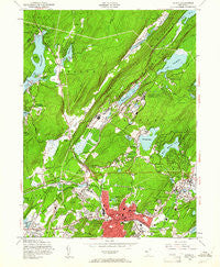 Dover New Jersey Historical topographic map, 1:24000 scale, 7.5 X 7.5 Minute, Year 1954