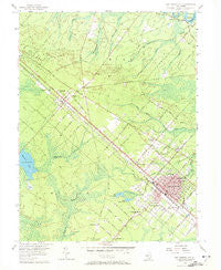 Egg Harbor City New Jersey Historical topographic map, 1:24000 scale, 7.5 X 7.5 Minute, Year 1956