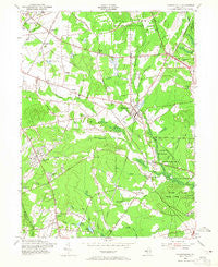Farmingdale New Jersey Historical topographic map, 1:24000 scale, 7.5 X 7.5 Minute, Year 1954