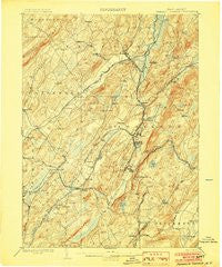 Franklin Furnace New Jersey Historical topographic map, 1:62500 scale, 15 X 15 Minute, Year 1903
