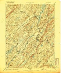 Franklin Furnace New Jersey Historical topographic map, 1:62500 scale, 15 X 15 Minute, Year 1903