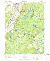 Franklin New Jersey Historical topographic map, 1:24000 scale, 7.5 X 7.5 Minute, Year 1954