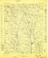 Glassboro New Jersey Historical topographic map, 1:62500 scale, 15 X 15 Minute, Year 1898