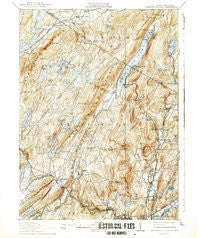 Greenwood Lake New York Historical topographic map, 1:62500 scale, 15 X 15 Minute, Year 1910