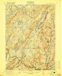 Greenwood Lake New York Historical topographic map, 1:62500 scale, 15 X 15 Minute, Year 1910