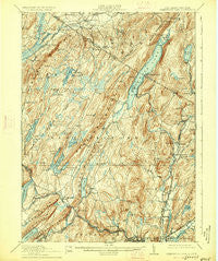 Greenwood Lake New York Historical topographic map, 1:62500 scale, 15 X 15 Minute, Year 1910