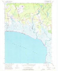 Heislerville New Jersey Historical topographic map, 1:24000 scale, 7.5 X 7.5 Minute, Year 1957