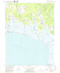 Heislerville New Jersey Historical topographic map, 1:24000 scale, 7.5 X 7.5 Minute, Year 1957