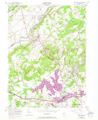 High Bridge New Jersey Historical topographic map, 1:24000 scale, 7.5 X 7.5 Minute, Year 1954
