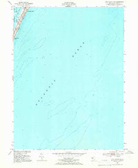 Long Beach NE New Jersey Historical topographic map, 1:24000 scale, 7.5 X 7.5 Minute, Year 1951