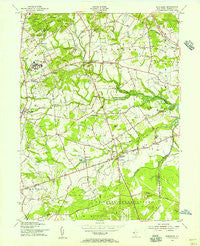 Marlboro New Jersey Historical topographic map, 1:24000 scale, 7.5 X 7.5 Minute, Year 1954