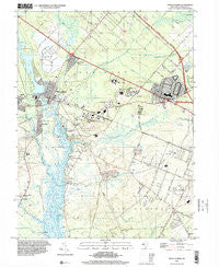 Mays Landing New Jersey Historical topographic map, 1:24000 scale, 7.5 X 7.5 Minute, Year 1995