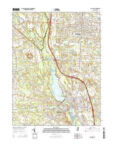 Millville New Jersey Historical topographic map, 1:24000 scale, 7.5 X 7.5 Minute, Year 2014