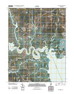 New Gretna New Jersey Historical topographic map, 1:24000 scale, 7.5 X 7.5 Minute, Year 2011