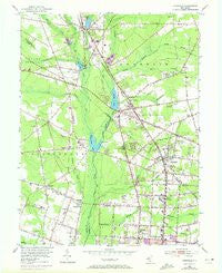 Newfield New Jersey Historical topographic map, 1:24000 scale, 7.5 X 7.5 Minute, Year 1953