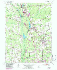 Newfield New Jersey Historical topographic map, 1:24000 scale, 7.5 X 7.5 Minute, Year 1953