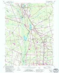 Newfield New Jersey Historical topographic map, 1:24000 scale, 7.5 X 7.5 Minute, Year 1953