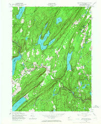Newfoundland New Jersey Historical topographic map, 1:24000 scale, 7.5 X 7.5 Minute, Year 1954
