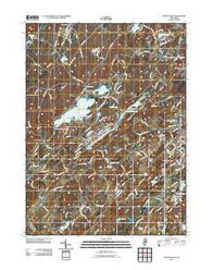 Newton West New Jersey Historical topographic map, 1:24000 scale, 7.5 X 7.5 Minute, Year 2011