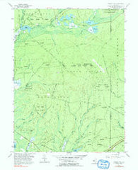 Oswego Lake New Jersey Historical topographic map, 1:24000 scale, 7.5 X 7.5 Minute, Year 1955