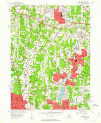 Park Ridge New Jersey Historical topographic map, 1:24000 scale, 7.5 X 7.5 Minute, Year 1955