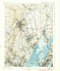 Paterson New Jersey Historical topographic map, 1:62500 scale, 15 X 15 Minute, Year 1903