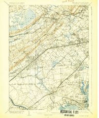 Plainfield New Jersey Historical topographic map, 1:62500 scale, 15 X 15 Minute, Year 1905