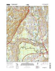 Pompton Plains New Jersey Current topographic map, 1:24000 scale, 7.5 X 7.5 Minute, Year 2016