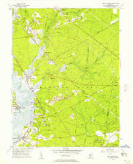 Port Elizabeth New Jersey Historical topographic map, 1:24000 scale, 7.5 X 7.5 Minute, Year 1956