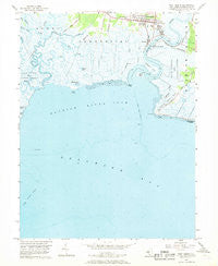 Port Norris New Jersey Historical topographic map, 1:24000 scale, 7.5 X 7.5 Minute, Year 1956