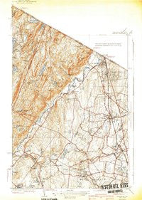 Ramsey New Jersey Historical topographic map, 1:31680 scale, 7.5 X 7.5 Minute, Year 1940