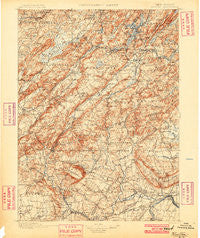 Raritan New Jersey Historical topographic map, 1:125000 scale, 30 X 30 Minute, Year 1900