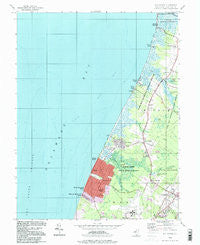 Rio Grande New Jersey Historical topographic map, 1:24000 scale, 7.5 X 7.5 Minute, Year 1994